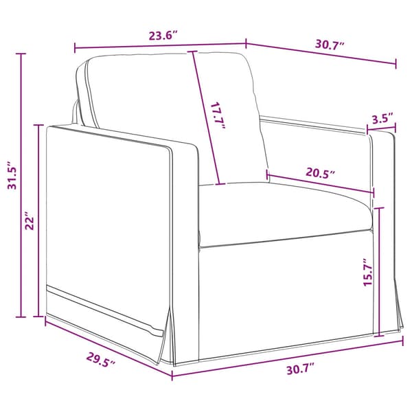 Soffset 2 pcs Mörkgrå 198 x 78 x 80 cm Sammet