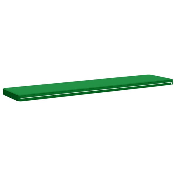 1-delad Bänk Kudde VUGHT 100% Polyester Grön 200 x 40 x 5 cm