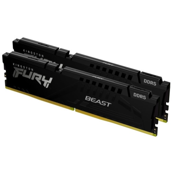 Kingston FURY Beast - DDR5 - sats - 64 GB: 2 x 32 GB - DIMM 288-pin - 3000 MHz / PC5-48000 - ej buffrad