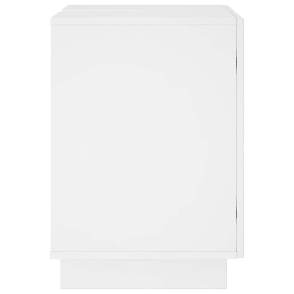 Badrumsskåp Vit högglans 101 x 41 x 58 cm Konstruerat trä