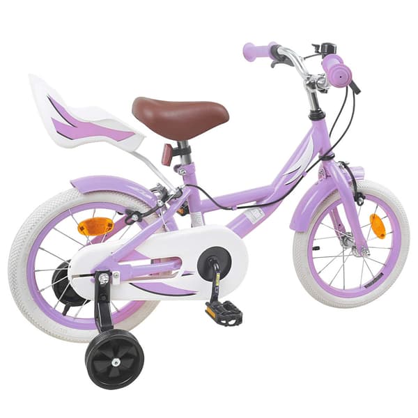 Barncykel 12 Tum för 2-4 åringar Lila