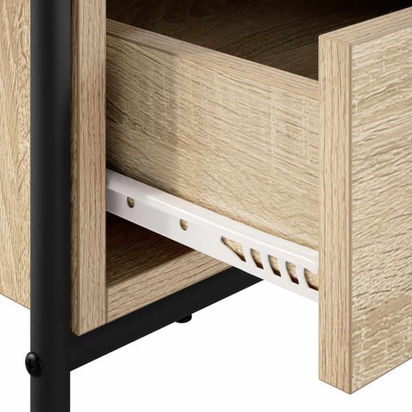 Kaffeebord Sonoma-ek 90 x 49 x 41 cm Konstruerat trä