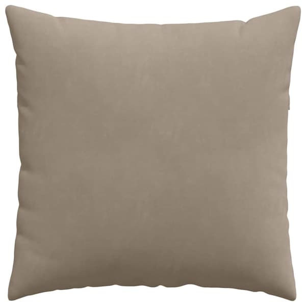 Sofakuddar 2 pcs Taupe 60 x 60 cm tyg