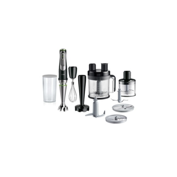 Braun MultiQuick 9 MQ 9187XLI 0,6 l Stavmixer 1200 W Svart, Rostfritt stål