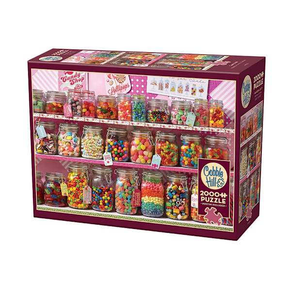 Candy Store, Pussel, 2000 bitar, Cobble Hill