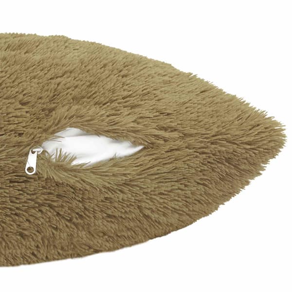Kudde med kudde HEERLEN 12 st Ljusgrå PV Fleece