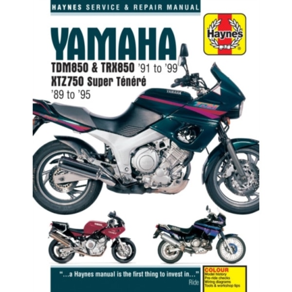 Yamaha TDM850, TRX850 & XTZ750 (89 - 99) Haynes Repair Manual (häftad, eng)