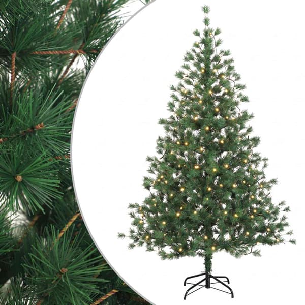 Plast Hingad Julgran 150 cm 150 LED-lampor Varmvit