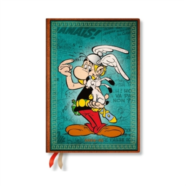 Asterix the Gaul (The Adventures of Asterix) Midi 12-month Vertical Hardback Dayplanner 2025 (Elastic Band Closure) (inbunden, eng)