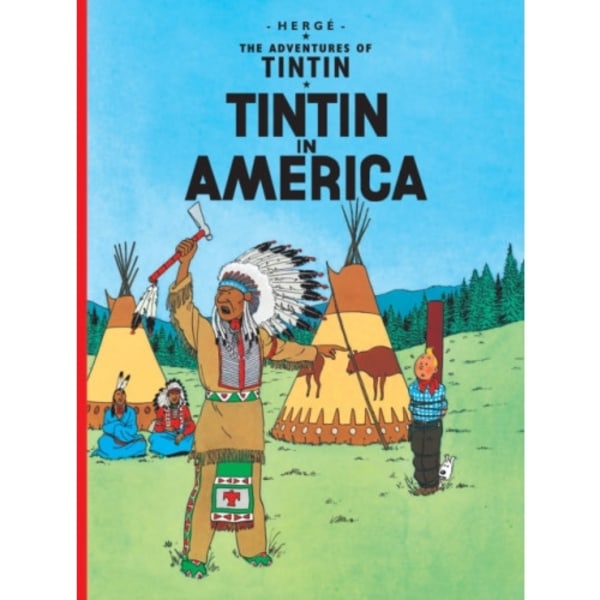 Tintin in America (inbunden, eng)