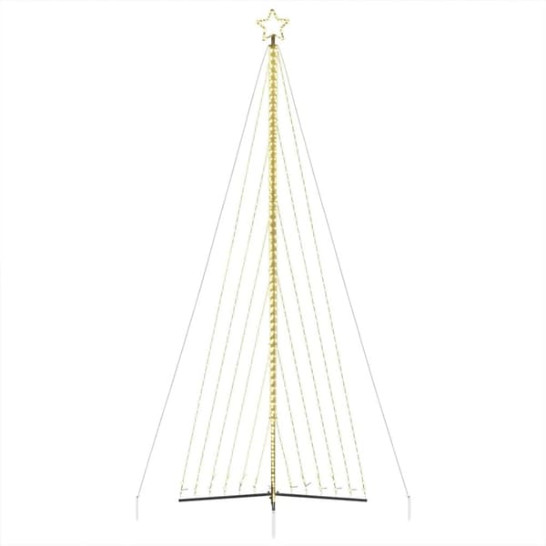 LED julgran 789 LEDs varmvit 476 cm