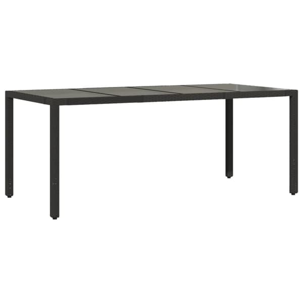 Caféset med dynor 9 delar konstrotting svart