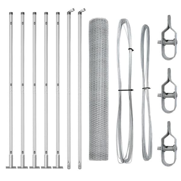Stängselstolpe Silver