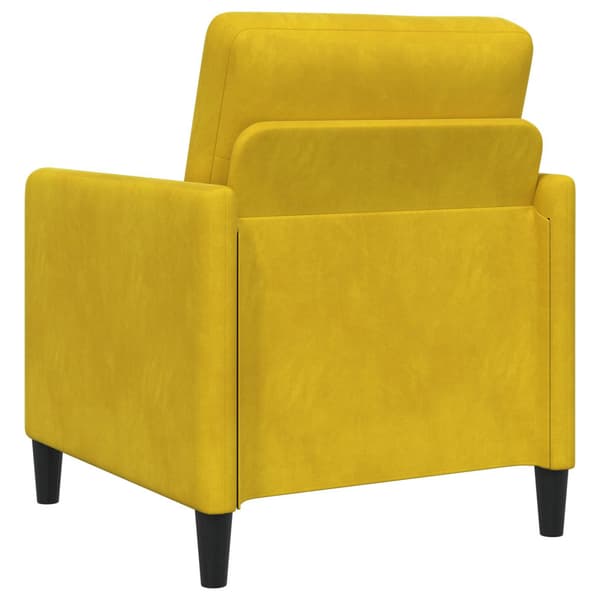 Soffa med förvaring Gul 72 x 78 x 87 cm Polyester
