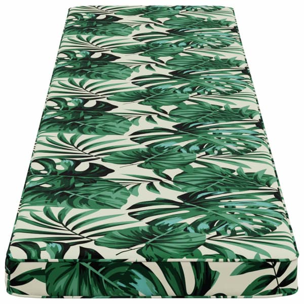 1-delad Bänk Kudde VUGHT 100% Polyester Bladmönster