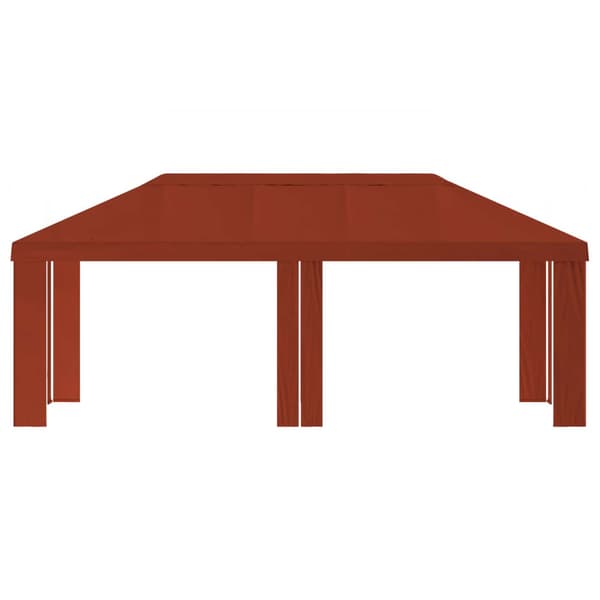 Tältöverdrag 6 x 3 m Terracotta Polyester 190 gsm