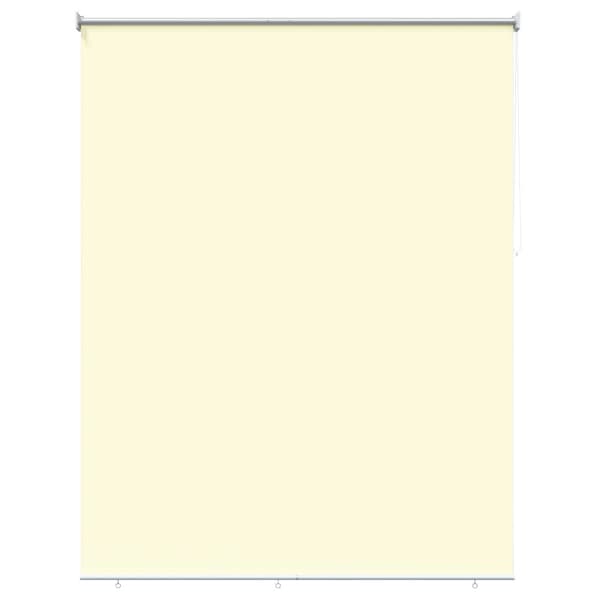 Rullgardin UV-skydd Gräddvit 160 x 140 cm Polyester