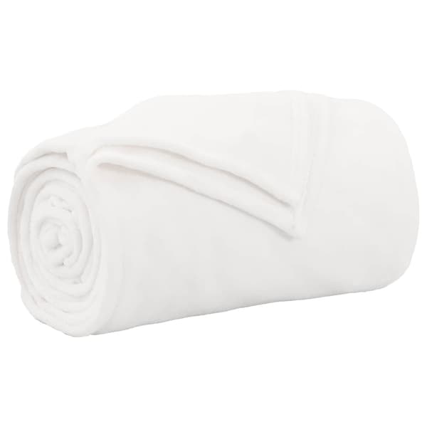 Filtar 6 pcs Vit 130 x 150 cm Fleece