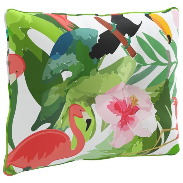 Ryggkudde PUTTEN 100% Polyester Flerfärgsdesign 50 x 40 x 10 cm