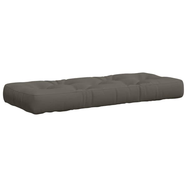 Pallkudd VIANEN 100% Polyester Grå 120 x 40 x 12 cm