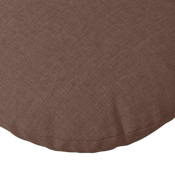 Sittkuddar 2 pcs Brun Ø40 x 13 cm tyg