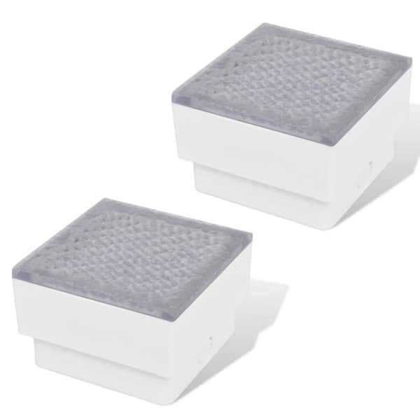Markbelysning 2 st LED 100 x 100 x 68 cm