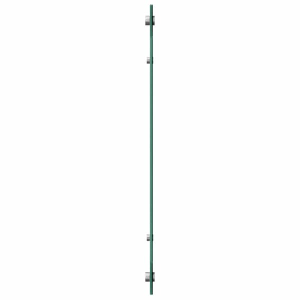 Köksskydd 2 pcs Ljusgrå 100 x 60 cm härdat glas