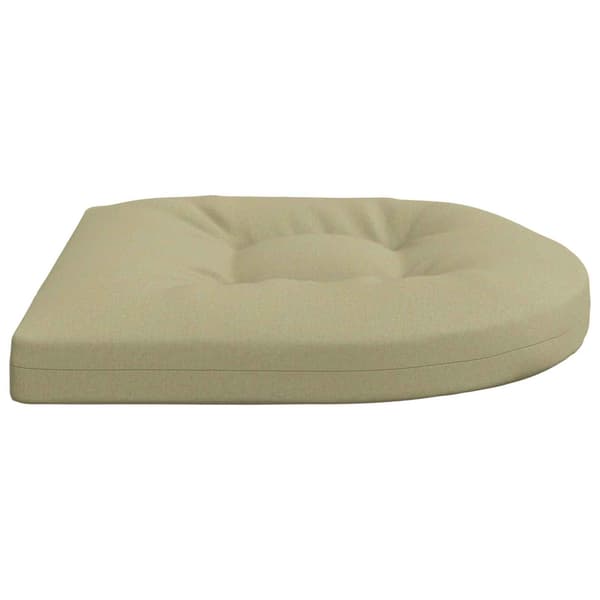 4-delade Sittdynor 4 st 100% Polyester Ljusgrön 40 x 40 x 5 cm