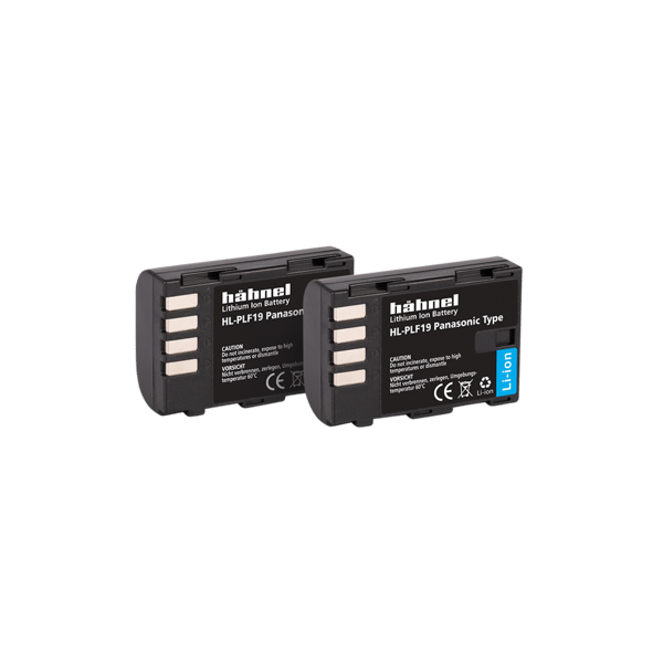 Hähnel Battery Panasonic HL-PLF19 / DMW-BLF19 Twin Pack
