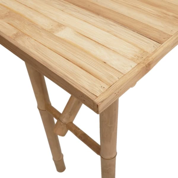 Konsolbord 115x39x75 cm bambu