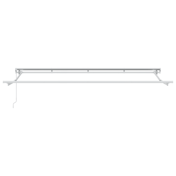 Markisram Antracit 350 x 200 cm Polyester med PU-beläggning