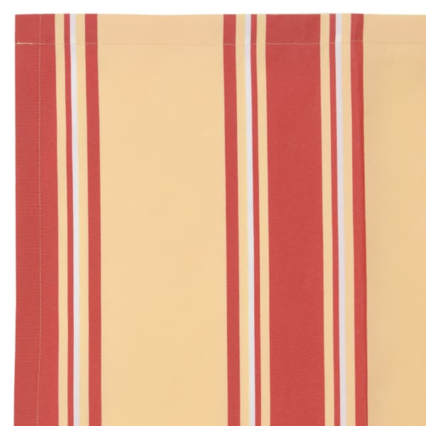Markisväv Gul och Orange 380 x 195 cm Polyester