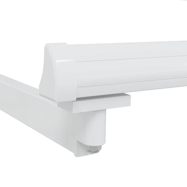 Manuell utdragbar markisram Vit 4 x 2 m Aluminium