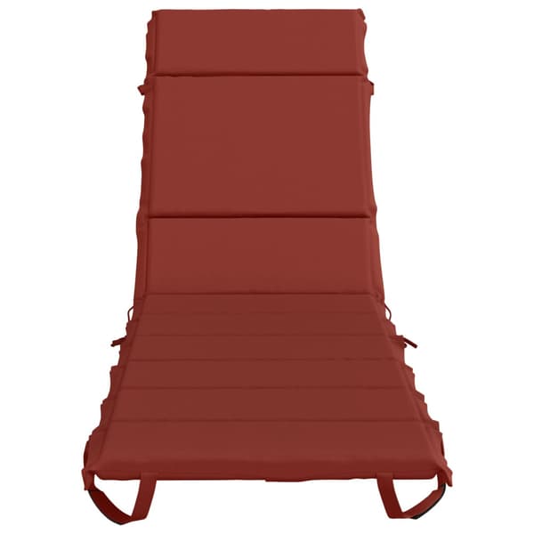 Solstol Kudde GEMERT 100% Polyester Röd 200 x 50 x 3 cm