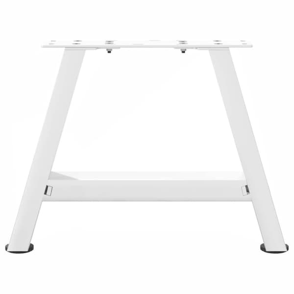 Soffbordsben A-formade 2 st vita 30x(30-31) cm stål