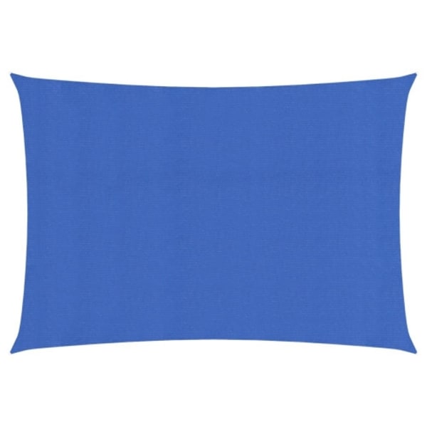 Solsegel 160 g/m² rektangulär blå 3x5 m HDPE