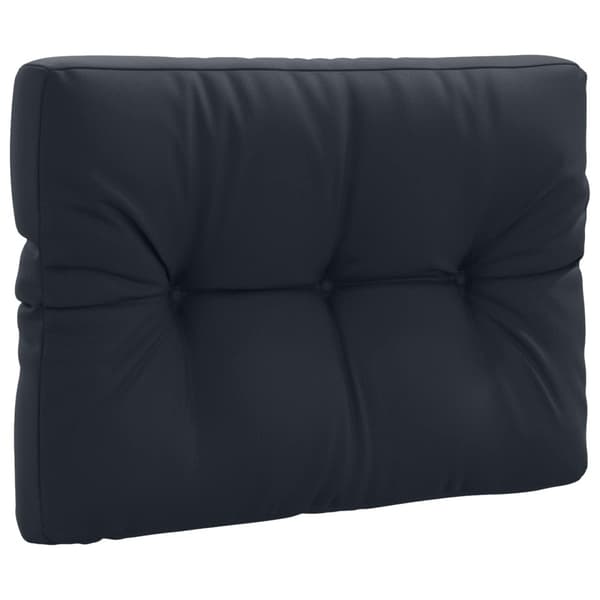 Pallryggkudde VIANEN 100% Polyester Mörkblå 70 x 60 x 12 cm