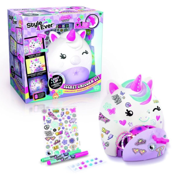 Style 4 Ever - Secret Deco DIY Unicorn Lamp (301)