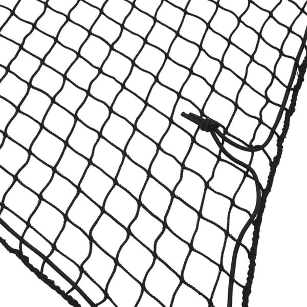 Lastnät med elastiskt rep svart 7x3,5 m PP