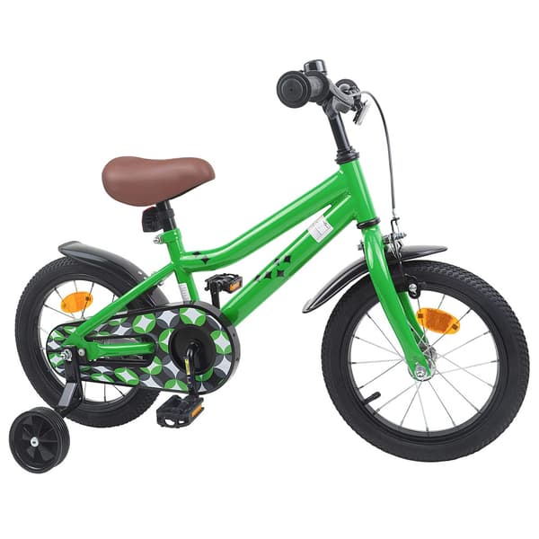Barncykel 12 Tum för 2-4 åringar Grön