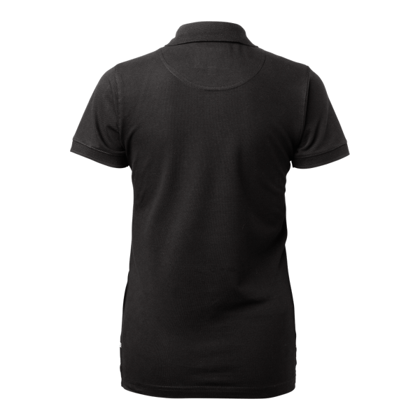 Marion solid Polo w Black Female