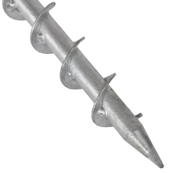 Parasollfot 55 cm galvaniserat stål