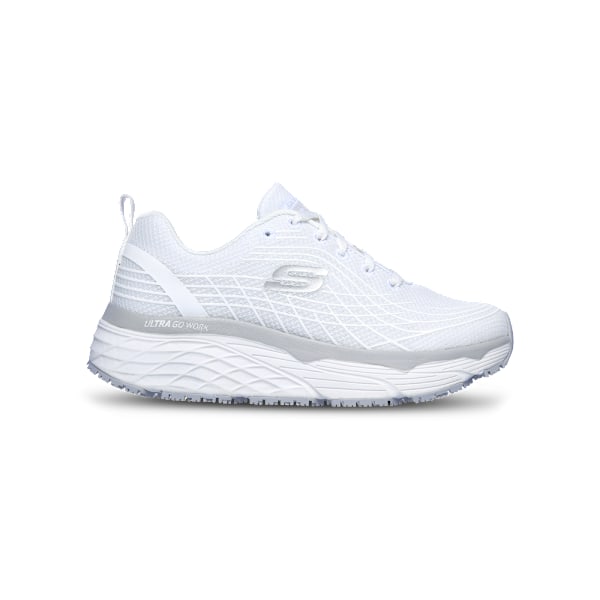 Max Cushioning Work Shoe w White Female