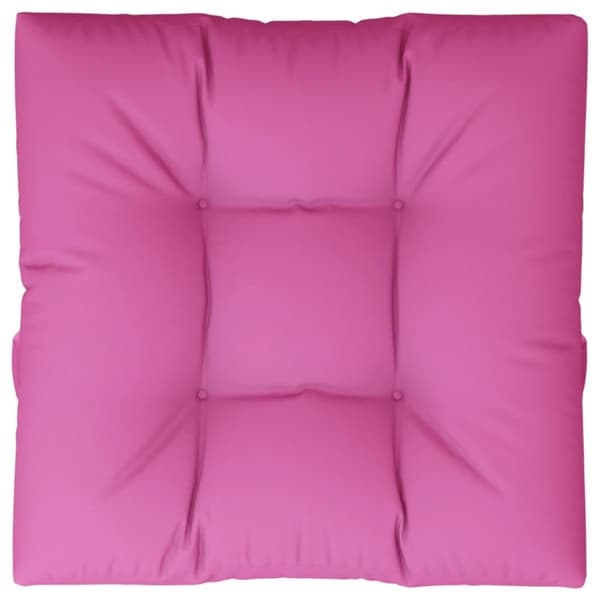 Palldyna rosa 80x80x12 cm tyg