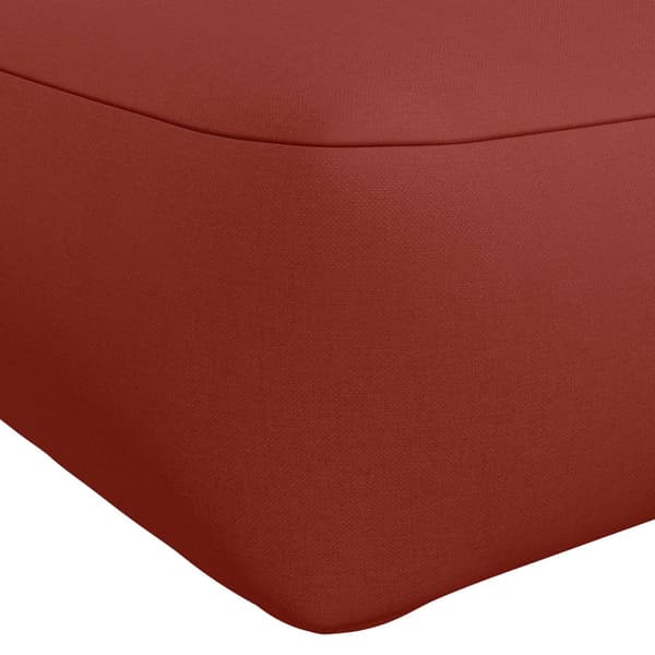 Pallkudd VIANEN 100% Polyester Röd 120 x 60 x 12 cm