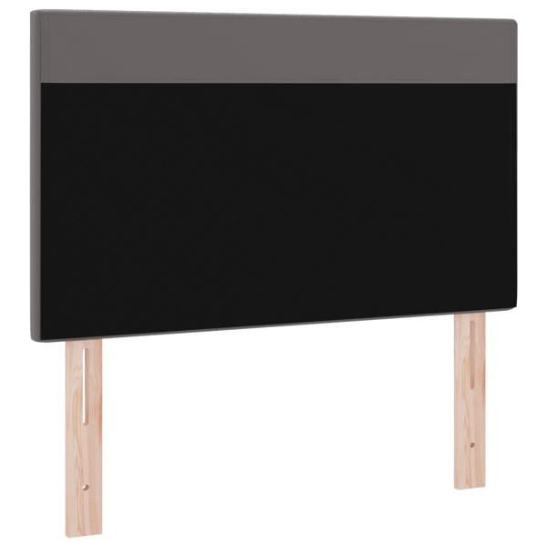 LED huvuddyna Grå 100 cm Konstläder