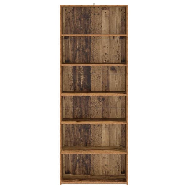 Sideboard Ekträ 70 x 41 x 185 cm Konstruerat trä