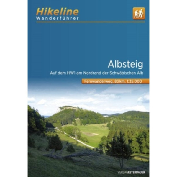 Albsteig Auf dem HW1 am Nordrand der Schwabischen Alb (häftad, ger)
