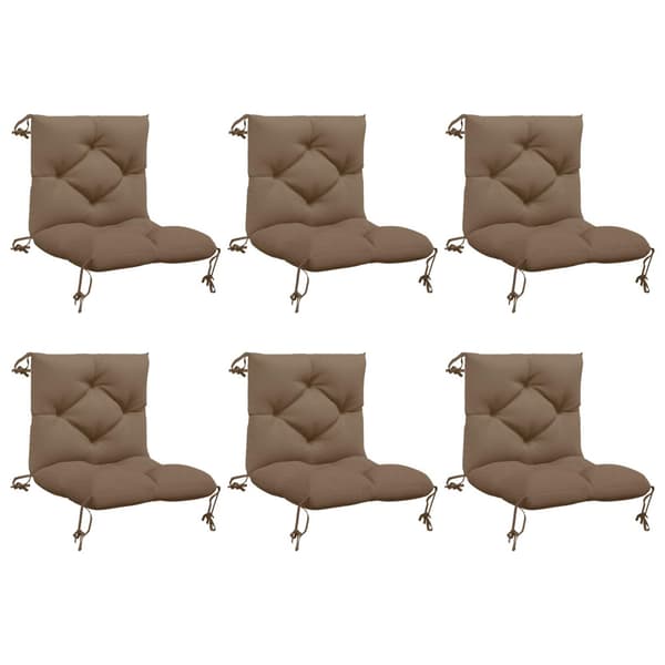 6-delade pallkuddar VIANEN 6 st 100% Polyester Taupe