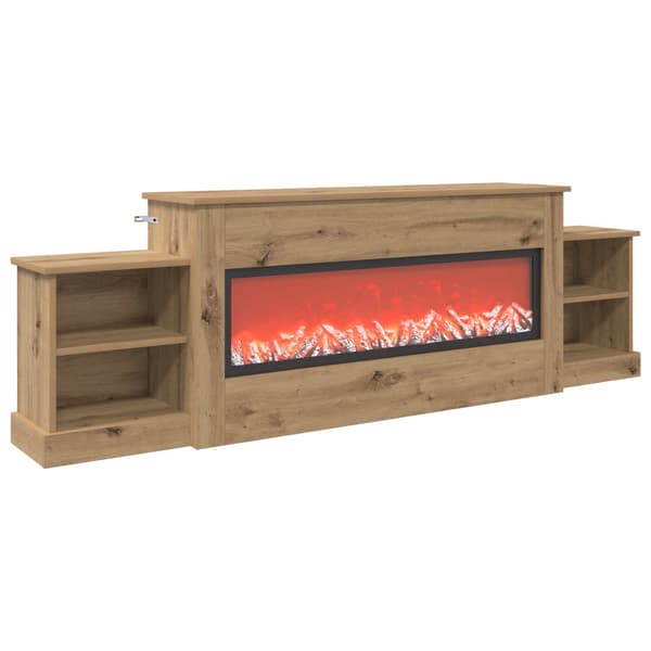 Elektrisk eldstad Artisan-ek 177 x 30 x 56,5 cm Konstruerat trä